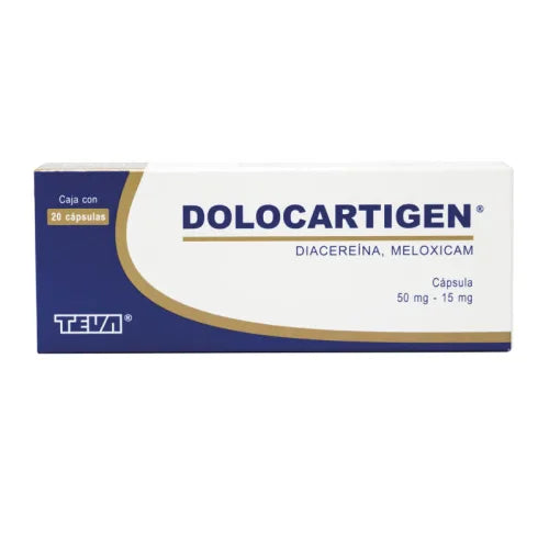 DOLOCARTIGEN 50/15 CON 20 CAPSULAS