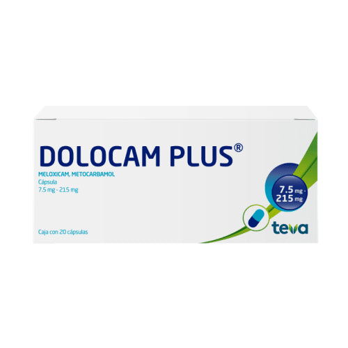 DOLOCAM PLUS 7.5/215 MG CAP C20