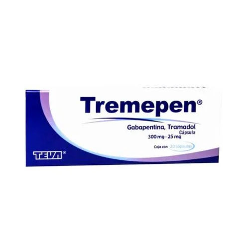 TREMEPEN 300/25MG CAP C20