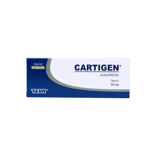 CARTIGEN, 50 MG, C/20, CÁPSULAS