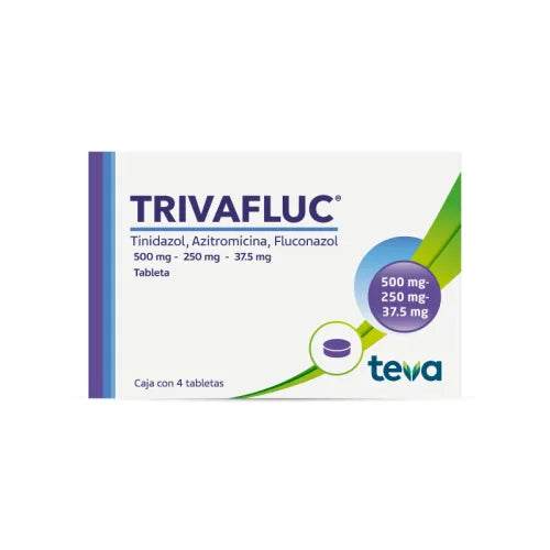 TRIVAFLUC CAJA C/4 TABL