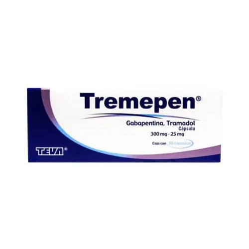 TREMEPEN 300/25MG CAP C30