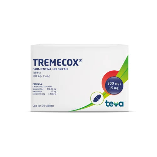 TREMECOX TABS. 15 - 300 MG C/20